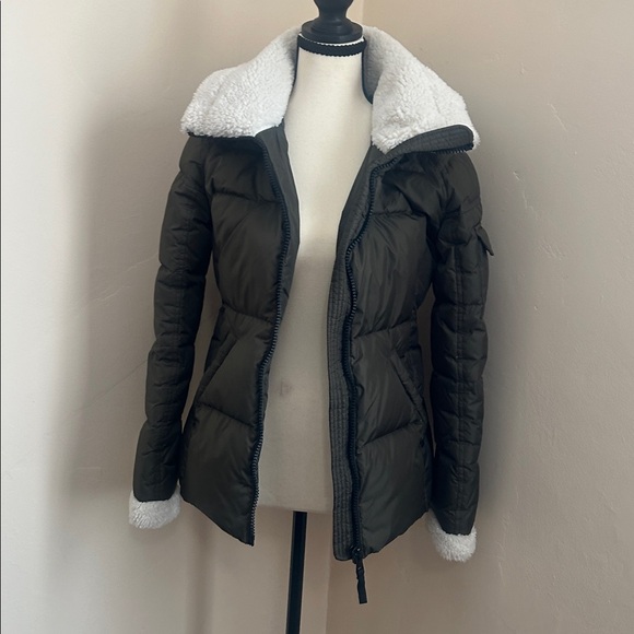 Bloomingdales-Aqua Down Jacket with Removable Hood. - Picture 3 of 16